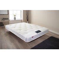 Somnior Coolblue Sprung Memory Tufted Mattress in White | Size: Single