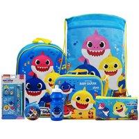 simpa Baby Shark 7PC Back to School Bundle