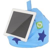 Bean Lazy Blue Stars iPad, eReader & Book Mini Bean Bag in Light Blue