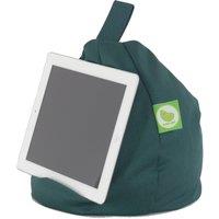 Bean Lazy British Racing Green iPad, eReader & Book Mini Bean Bag