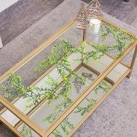 Melody Maison Green Frosted Foliage Christmas Garland - 160cm (1.6m / 62.9')