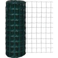 Berkfield Home Euro Fence Steel 10x1.0 m Green