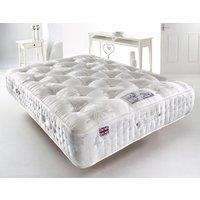 Somnior The Cashmere 2000 - Natural Thermo Balance Medium Firm Mattress in White | Size: Super King