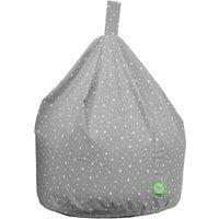 Bean Lazy Cotton Grey Stars Bean Bag Child Size | Size: Small