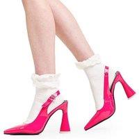 Lamoda Women's 'Oh Baby' Platform Heels in Fuchsia | Size: 4