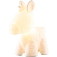 Belleek Living 'Zebra' Luminaire in Ivory | Size: 10 inches