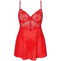 Ann Summers Women's Iris Babydoll Set in Red | Size: 2XL