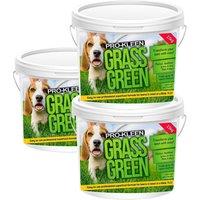 ProKleen Grass Green Lawn Granular Professional NPK Fertiliser 3 x 2.5KG