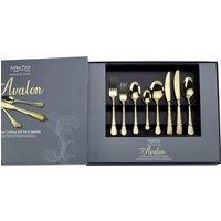 'Champagne Avalon' Stainless Steel 44 Piece 6 Person Gift Boxed Cutlery Set