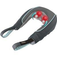 Homedics Shiatsu Neck Massager with Heat Rotating Massagers for Neck Back and Shoulder Massager with Handles NMS-255-GB