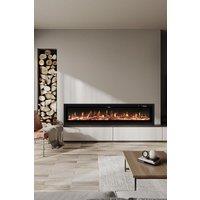 Living and Home 60 Inch Electric Fireplace in Black