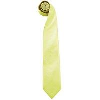 Premier Men's Colours Fashion Tie in Lime