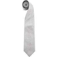 Premier Men's Colours Fashion Tie in Silver