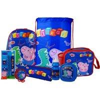 Peppa Pig Men's George 8PC Back to School Bundle