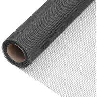 Mesh Screen Fiberglass 60x1000 cm Black