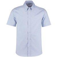 Kustom Kit Men's Premium Oxford Tailored Shirt in Light Blue | Size: 17 inches