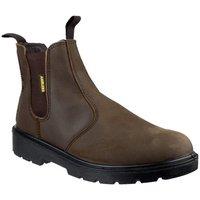 Amblers Men's Steel FS128 Boot Boots in Brown | Size: 6