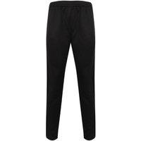 Finden & Hales Men's Knitted Tracksuit Pants in Black | Size: 2XS