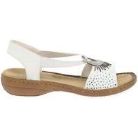 Rieker Women's 'Halo' Sandals in White | Size: 5