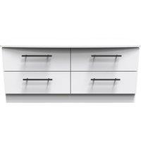 Ready Assembled 2 U Howard 4 Drawer Bed Box (Ready Assembled) in White