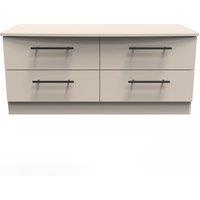 Ready Assembled 2 U Howard 4 Drawer Bed Box (Ready Assembled) in Taupe