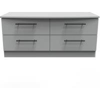 Ready Assembled 2 U Howard 4 Drawer Bed Box (Ready Assembled) in Dark Grey