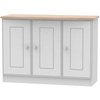 Ready Assembled 2 U Albert 3 Door Sideboard (Ready Assembled) in Grey
