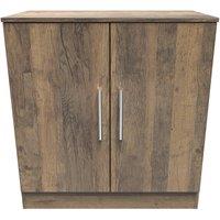 Ready Assembled 2 U Trent 2 Door Cab(Ready Assembled) in Dark Brown