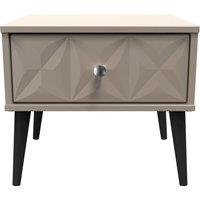 Ready Assembled 2 U Toledo 1 Drawer Side Table (Ready Assembled) in Light Brown