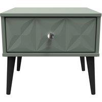 Ready Assembled 2 U Toledo 1 Drawer Side Table (Ready Assembled) in Pale Green