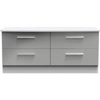 Ready Assembled 2 U Harrow 4 Drawer Bed Box (Ready Assembled) in Grey