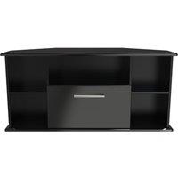 Ready Assembled 2 U Harrow Corner TV Unit (Ready Assembled) in Black