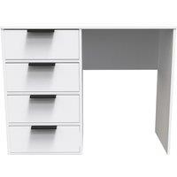 Ready Assembled 2 U Madrid 4 Drawer Vanity (Ready Assembled) in White