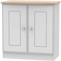 Ready Assembled 2 U Albert 2 Door Cab(Ready Assembled) in Grey