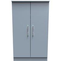 Ready Assembled 2 U Trent 2 Door Midi Robe (Ready Assembled) in Light Blue