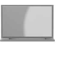 Ready Assembled 2 U Helmsley Large Mirror (Ready Assembled) in Dark Grey