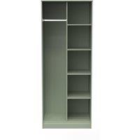 Ready Assembled 2 U Madrid Open Wardrobe (Ready Assembled) in Pale Green