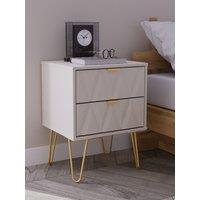 Ready Assembled 2 U Dallas 5 Drawer Chest (Ready Assembled) in Taupe