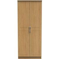 Ready Assembled 2 U Stafford 2 Door Wardrobe (Ready Assembled) in Natural