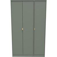 Ready Assembled 2 U Fuji 3 Door Wardrobe (Ready Assembled) in Pale Green