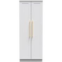 Ready Assembled 2 U Helmsley 2 Door Wardrobe (Ready Assembled) in White