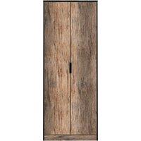 Ready Assembled 2 U Fuji 2 Door Wardrobe (Ready Assembled) in Walnut