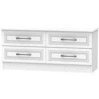 Ready Assembled 2 U Stafford 4 Drawer Bed Box (Ready Assembled) in White