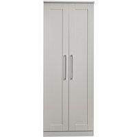 Ready Assembled 2 U Ripon 2 Door Wardrobe (Ready Assembled) in Light Grey
