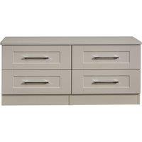 Ready Assembled 2 U Ripon 4 Drawer Bed Box (Ready Assembled) in Taupe