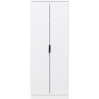Ready Assembled 2 U Madrid 2 Door Wardrobe (Ready Assembled) in White