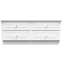 Ready Assembled 2 U Stratford 4 Drawer Bed Box (Ready Assembled) in White