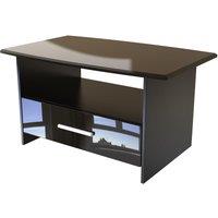 Ready Assembled 2 U Harrow Bottom Drawer Coffee Table (Ready Assembled) in Black