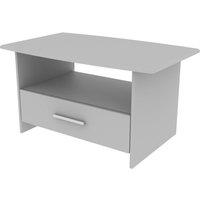 Ready Assembled 2 U Harrow Bottom Drawer Coffee Table (Ready Assembled) in Mid Grey