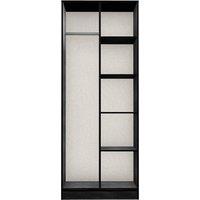 Ready Assembled 2 U Fuji Open Wardrobe (Ready Assembled) in Walnut